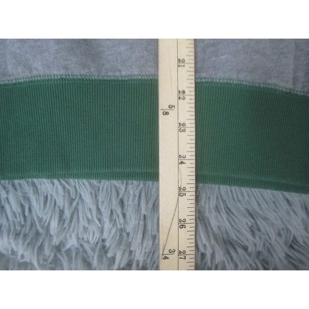 Harry Potter Adult Medium Gray Green Sweatshirt House of Slytherin Raglan Long S - Picture 8 of 9
